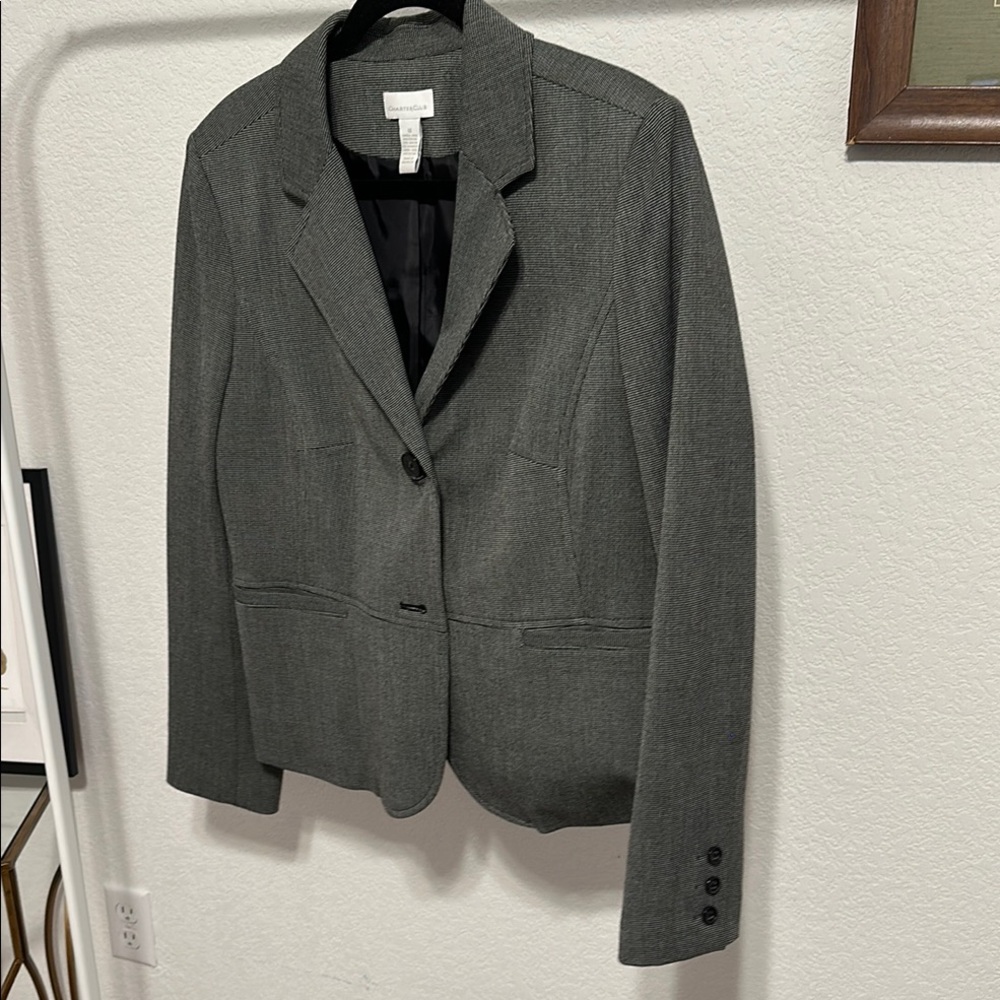 Banana Republic Gray Blazer